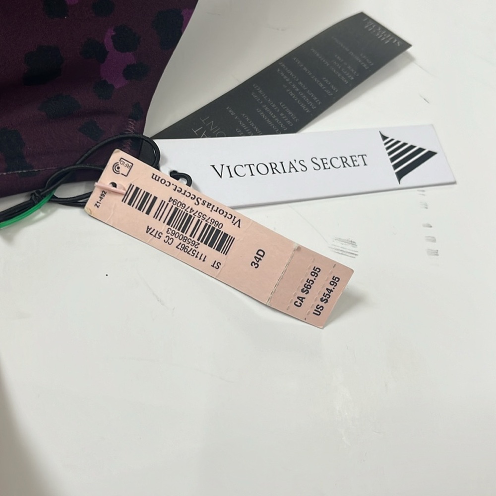 NWT Leopard Victorias Secret Sports Bra - Picture 4 of 7